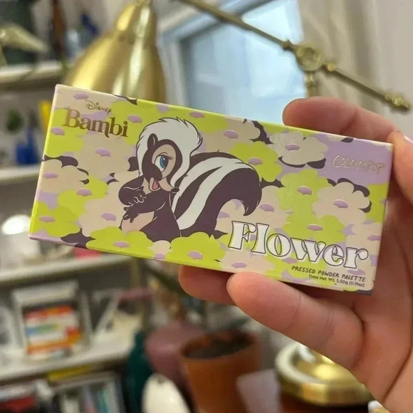 NWT Disney Colour Pop Bambi Flower Pressed Powder Eyeshadow Palette - Picture 3 of 8